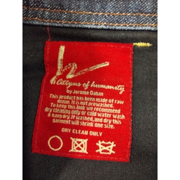 Citizens of Humanity distressed denim skirt - Picture 14 of 15